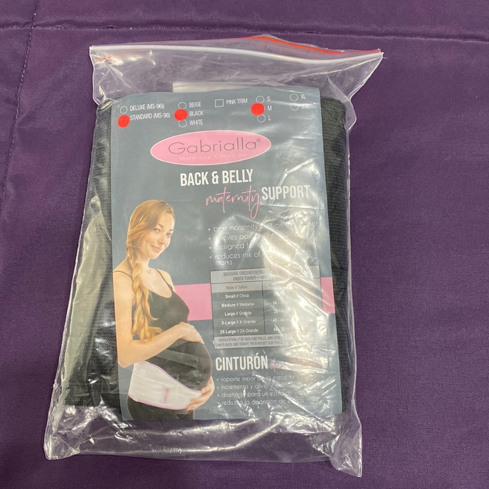 Gabrialla maternity support band